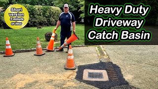 Driveway Flooding Fixed (Vodaland Catch Basin in Action)  Re-Edited