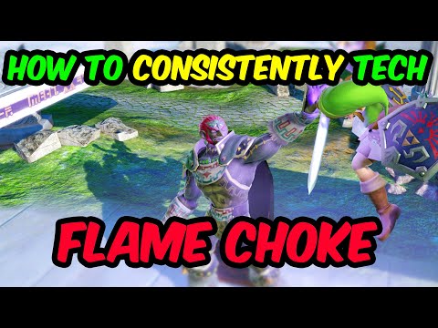 How to Tech Ganondorf's Side B (Flame Choke) in Smash Ultimate