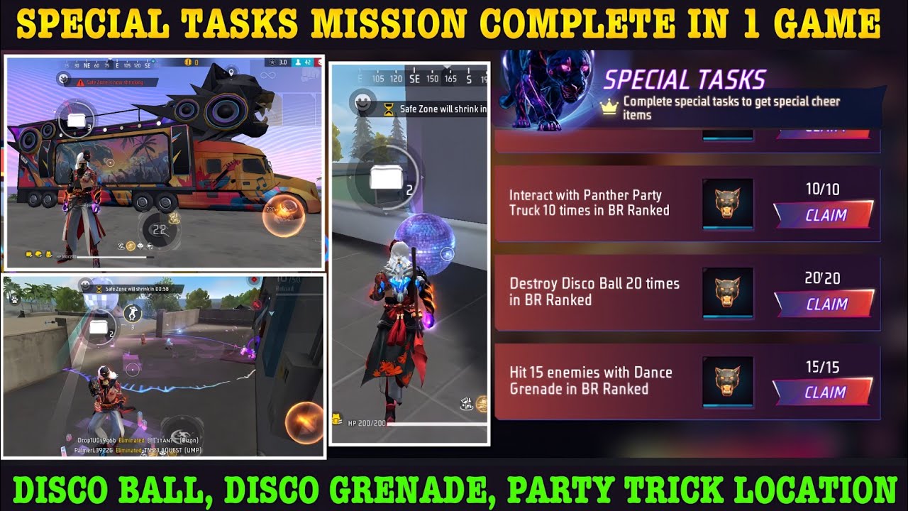 HOW TO COMPLETE HOLI BEAT CARNIVAL SPECIAL TASKS DISCO BALL & GRENADE MISSION KAISE PURA KAREN