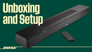 Bose Soundbar 550 – Unboxing and Setup screenshot 5