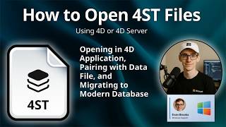 How to Open 4ST Files: 4D Database Access Guide
