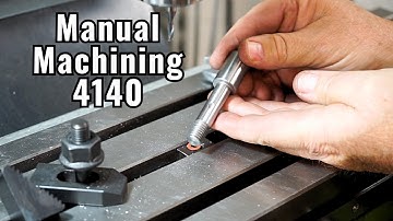 Handmatige bewerking 4140 STALEN as