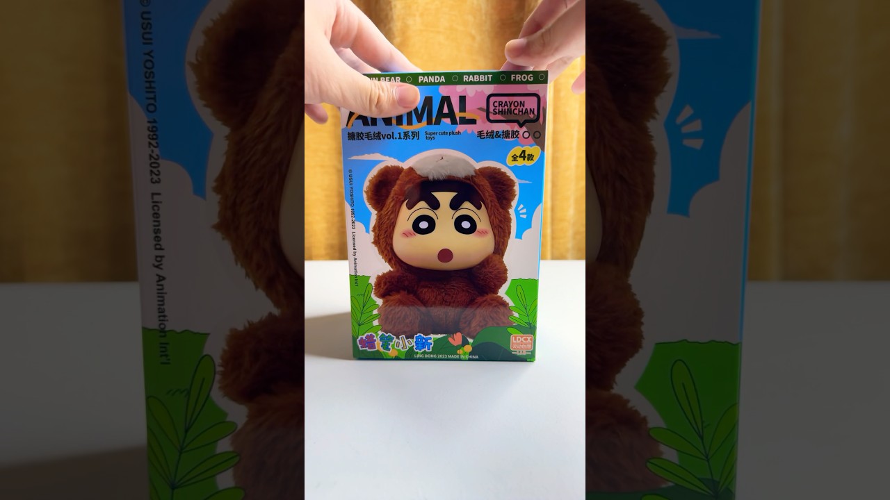 CRAYON SHINCHAN ANIMAL MINISO MYSTERY BOX UNBOXING