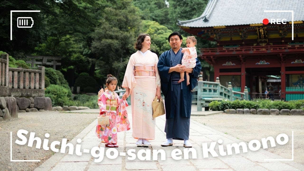 VLOG JAPON 🇯🇵 Une journée en kimono pour célébrer le Shichi-go-san