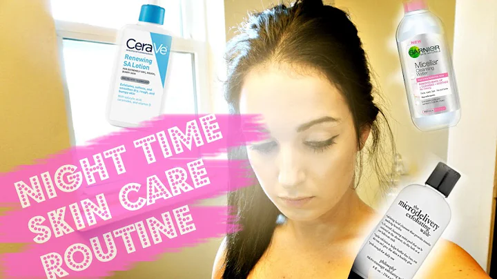 Get Unready with me I Night time skincare routine for dry skin!