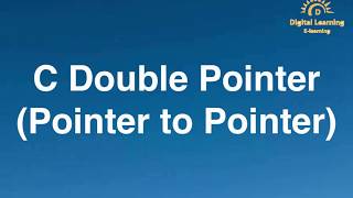 37 C Double Pointer Pointer to Pointer | Online Training Download app from below link screenshot 3