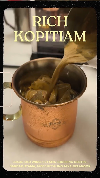 Old-school vibes, rich flavors — breakfast at Rich Kopitiam hits different | #kopitiam #malaysia