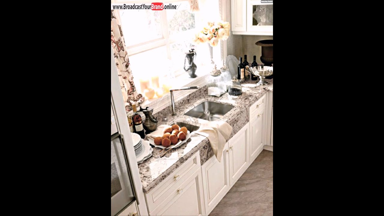 Marmor Küchentheke Spüle - YouTube