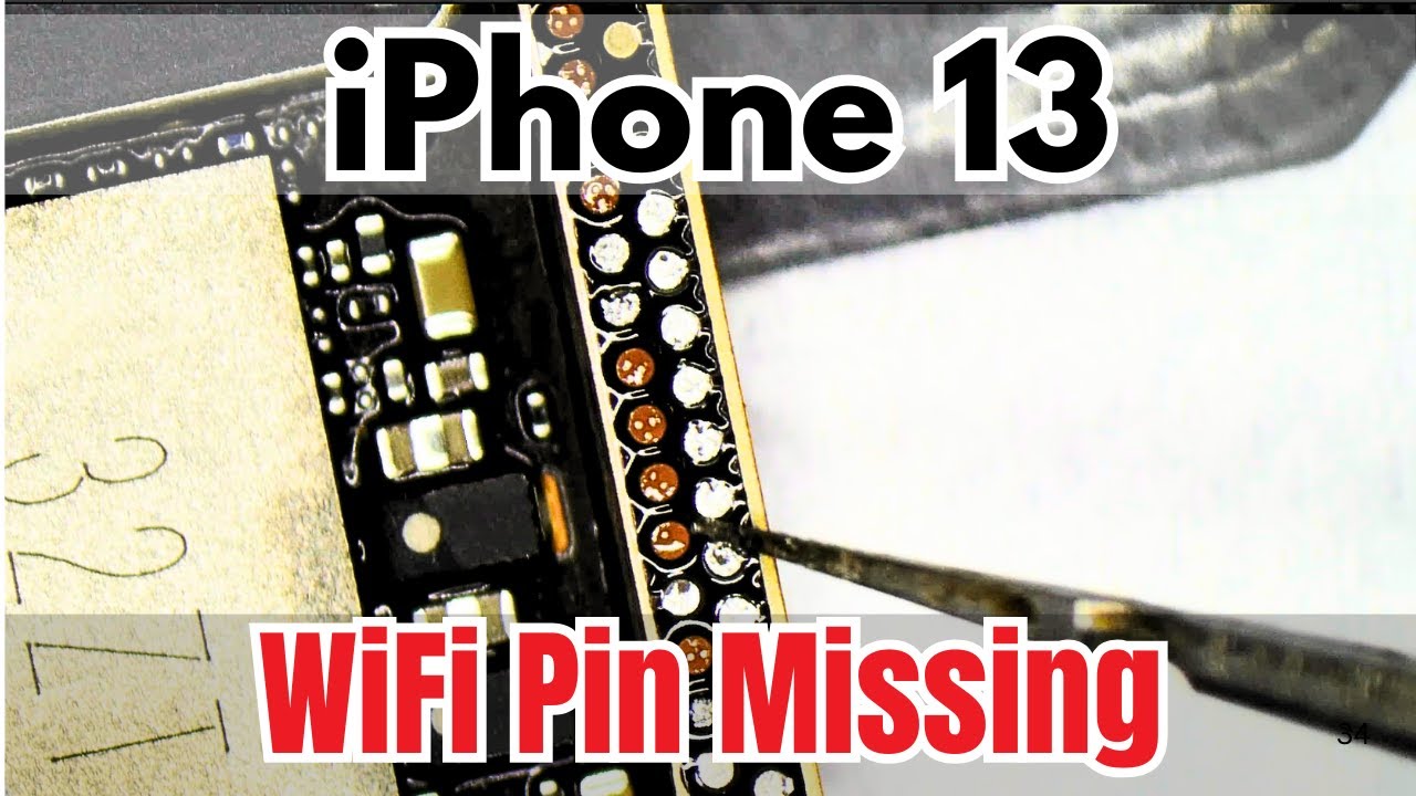iPhone 13 No WiFi No Bluetooth Problem Solved | WiFi Pin Missing