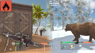 Oxide Survival Island- Machinegun M249 And New Trees - Oxide Beta Test Update