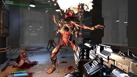 Shades plays DOOM Snapmap: Collapsing Facility Escape