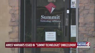 Arrest warrants issued in Summit Technologies embezzlement