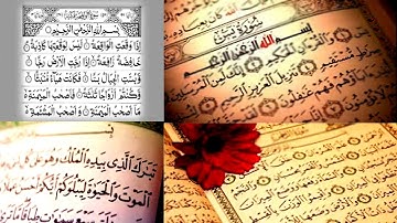 سورة يس و الواقعة و الرحمن و سورة الملك 💚 قران كريم💚 الرزق والبركة راحة للقلب