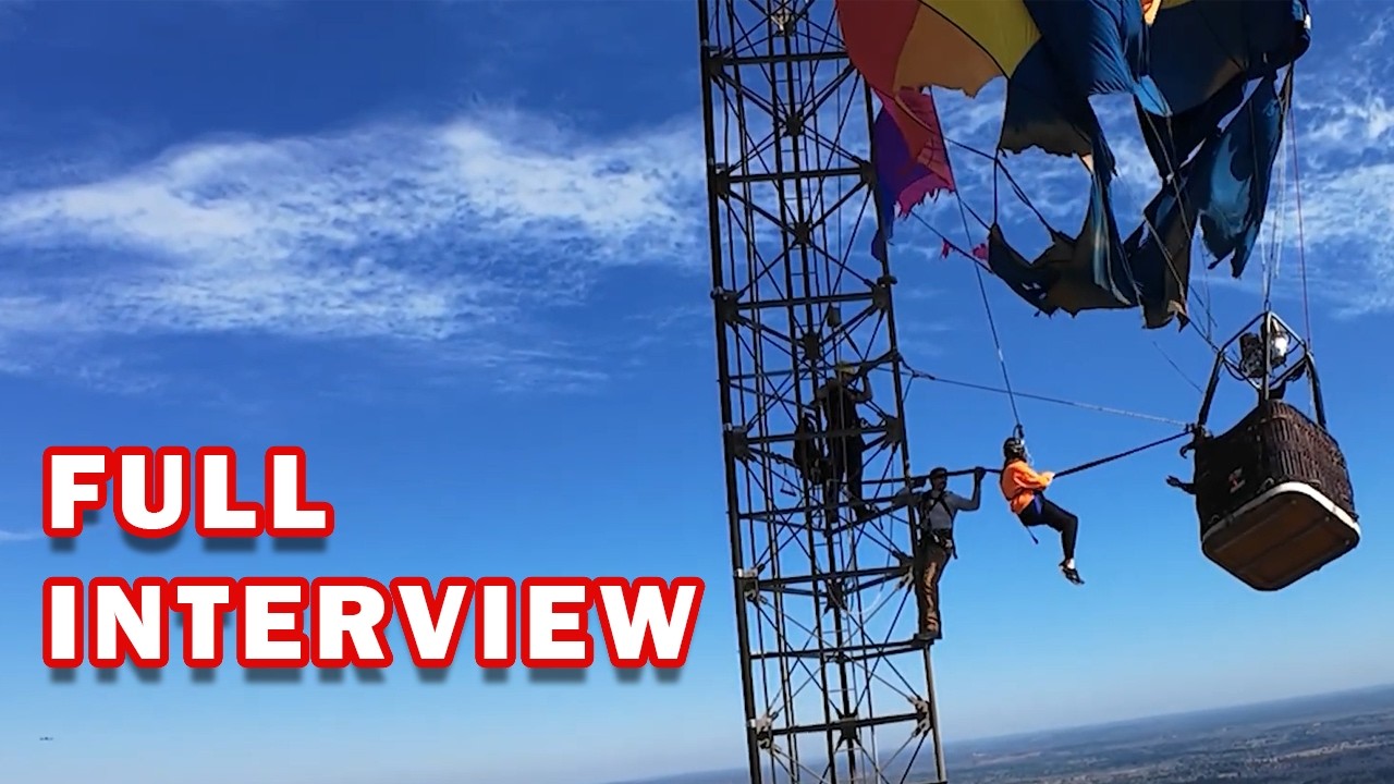 Full Interview: Operational Commander on 920-Foot Tower Rescue