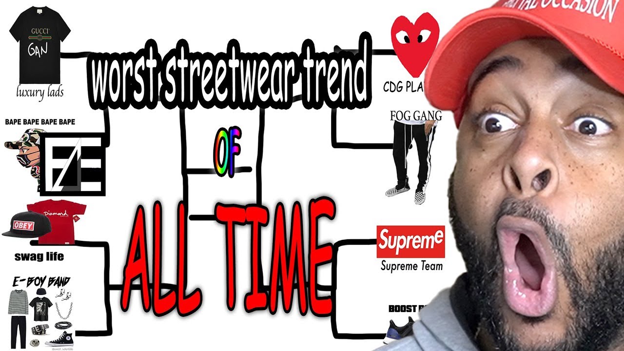THE WORST STREETWEAR FASHION TRENDS OF ALL TIME BRACKET the-worst-streetwear-fashion-trends-of-all-time-bracket