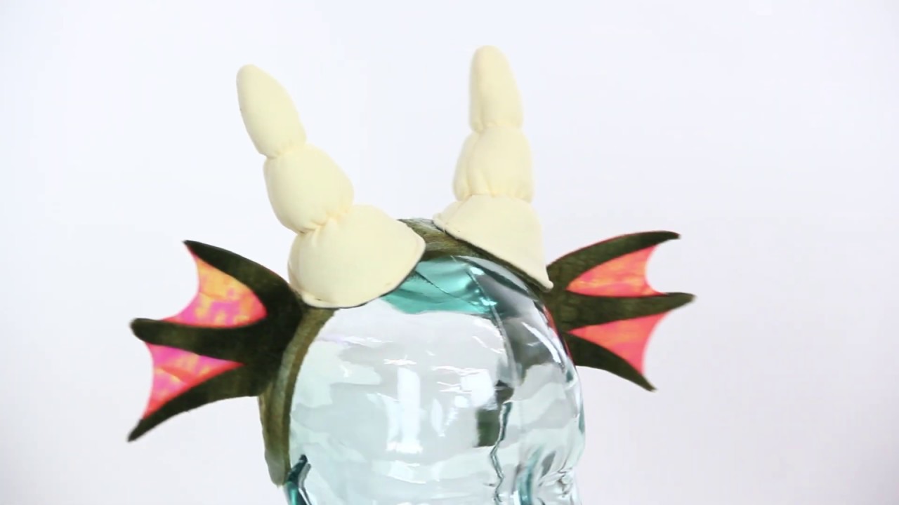 elope Original Dragon Horns Headband YouTube