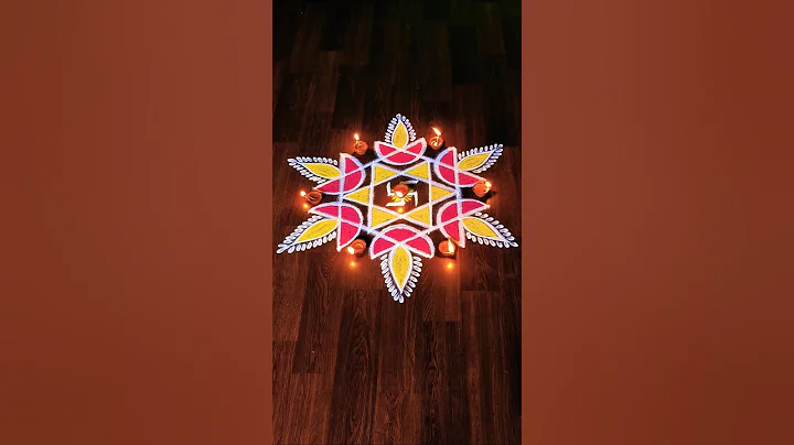 குட்டி கோலம் daily rangoli kolam designs #trending #viralvideo #shorts #shortsfeed #indianculture