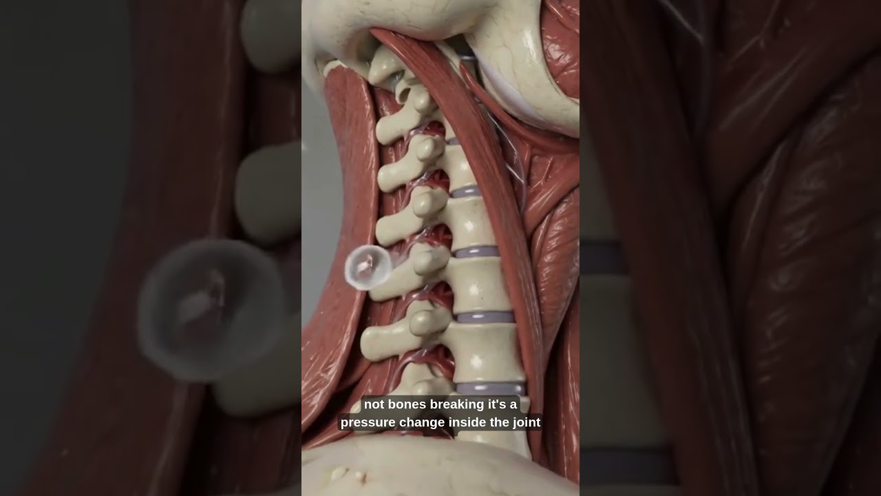 What Happens When You Crack Your Neck? (3D Animation)