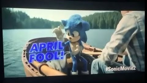 Sonic Movie 2 April Fools intro (Lost Media)
