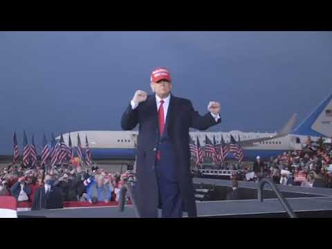 President Trump doet links rechts van de snollebollekes | verkiezingen in America
