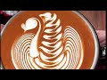 Swan latte art tutorial | Barista | Practice everyday