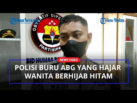 Polisi Buru ABG yang Hajar Wanita Berhijab Hitam Yang Diduga di Kuburan China