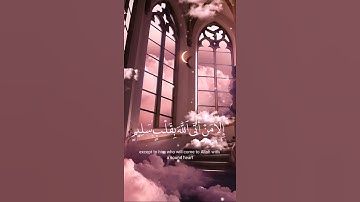 وَلَا تُخْزِنِى يَوْمَ يُبْعَثُونَ - حالات واتس اب قران كريم - القارئ أحمد النفيس - Quran ستوري