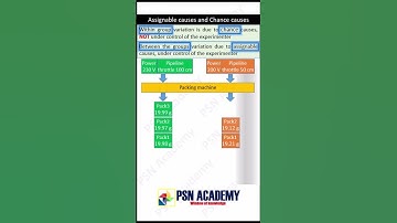 What are Assignable causes and Chance causes in variation?