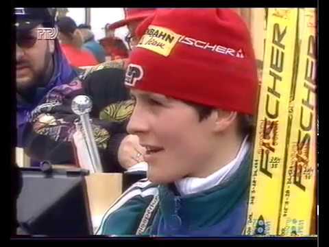 Видео: Биатлон-1996. Чемпионат мира в Рупольдинге. Женская эстафета.