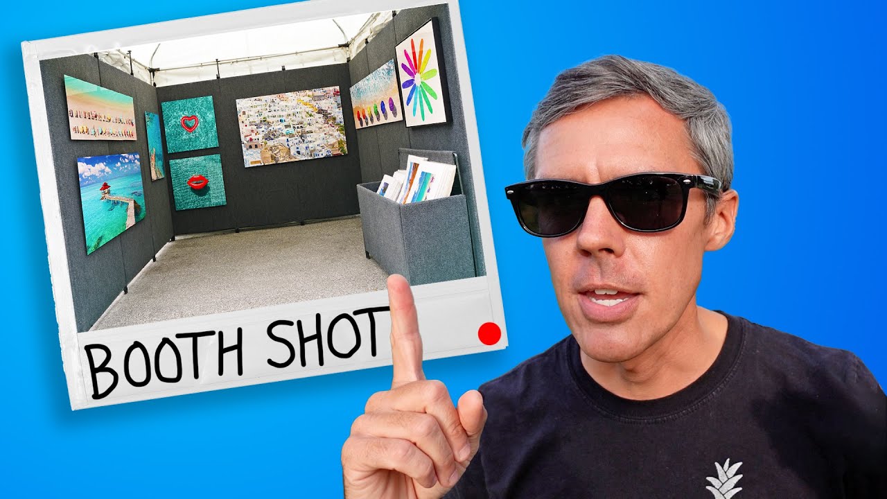 Art Fair Booth Shot Guide Get in to Better Art Shows YouTube