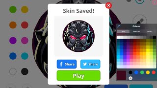 Custom skin tutorial with all borders!  (AGAR.IO MOBILE)