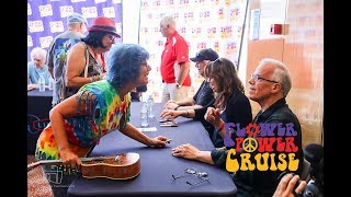Legendary Interaction with the Stars on the Flower Power Cruise!