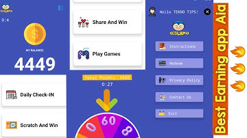 Best Earning App Aia File Kodular || Spin Wheel , Daily Task and mini Games || Developersoft