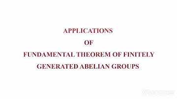 Abstract Algebra Part 3