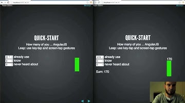Creating a RevealJS Deck with LeapMotion and GoInstant