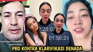 Download Lagu Pro kontra Denada tambunan resmi klarifikasi mengakui Ressa Rossano MP3