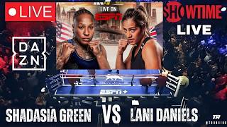 Shadasia Green Vs Lani Daniels Full Fight Highlights Brutal Ko & Shocking War