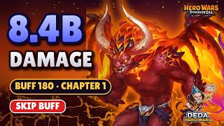 Archdemon 8.4 BILLION Damage! Buff 180 - Skip This Buff Hero-Wars: Dominion Era