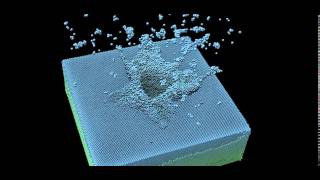 Simulation of a laser ablation