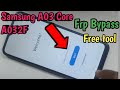 FRP Bypass Samsung A03 Core Download Unlock Tool Free!! Galaxy A03 Core Google Account Bypass