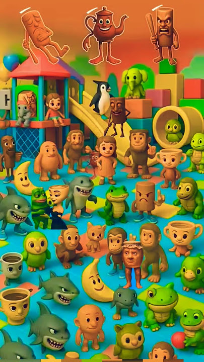 Find ODD Tralarelo tralala #ps144 Capucina balerina and tralala #김프로 #유백 합 #dindun #sahur #shorts