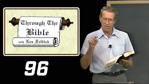 [ 96 ] Les Feldick [ Book 8 - Lesson 3 - Part 4 ] The Ten Commandments and the Tabernacle: Ex 20-36