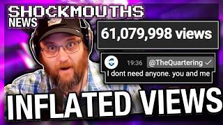 THE QUARTERING is INFLATING HIS VIEWS + He Runs From YellowFlashGuy