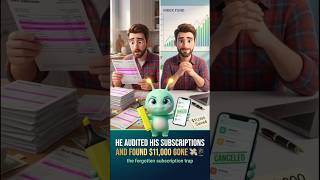 “He Audited His Subscriptions and Found $11,000 Gone. 💸📱”#SubscriptionAudit #MoneyLeaks