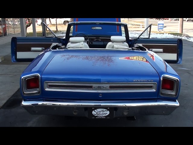 1969 Plymouth GTX Convertible $42,900.00 - YouTube