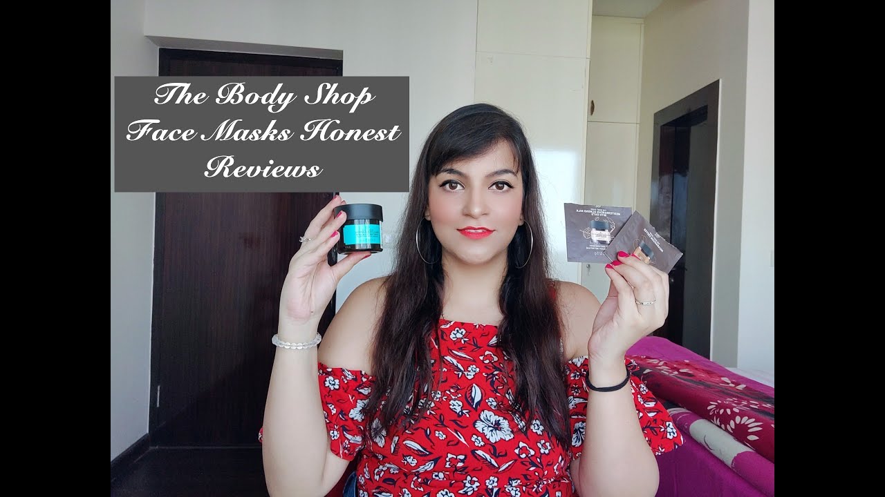 Honest Review | The Body Shop Face Masks | Himalayan Charcoal, Coffee & Almond Milk with Oats Masks