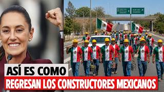 Estados Unidos Creía Que Podrían Construir Casas Por su Cuenta Sin Los Mexicanos...