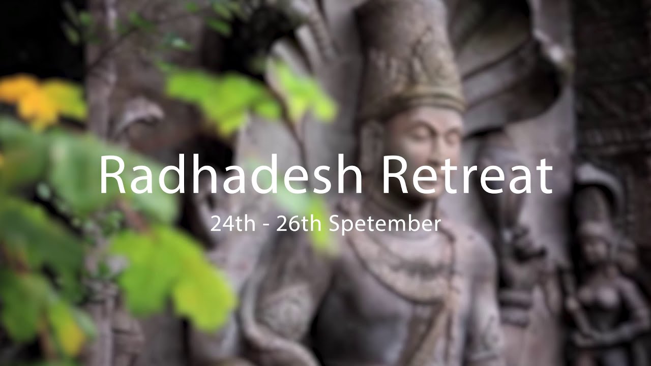 MONASTIC TRAUMA THERAPY, YOGA & MEDITATION RETREAT /Radhadesh, Belgium 2021