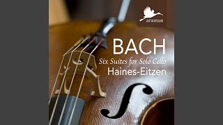 J.S. Bach: Cello Suite No. 1 in G Major, BWV 1007: VI. Gigue