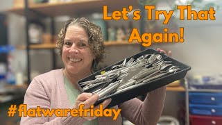 $1300 Stainless Flatware Score at the Thrift! Listing Challenge Continues!